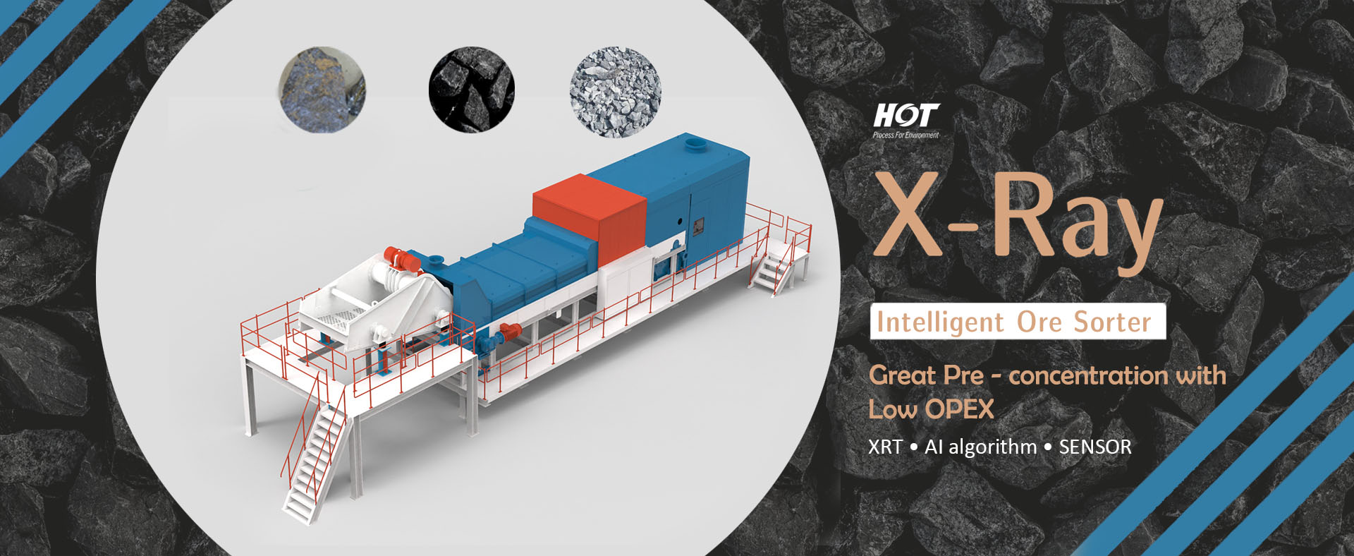 XRT sorter banner HOT Mining